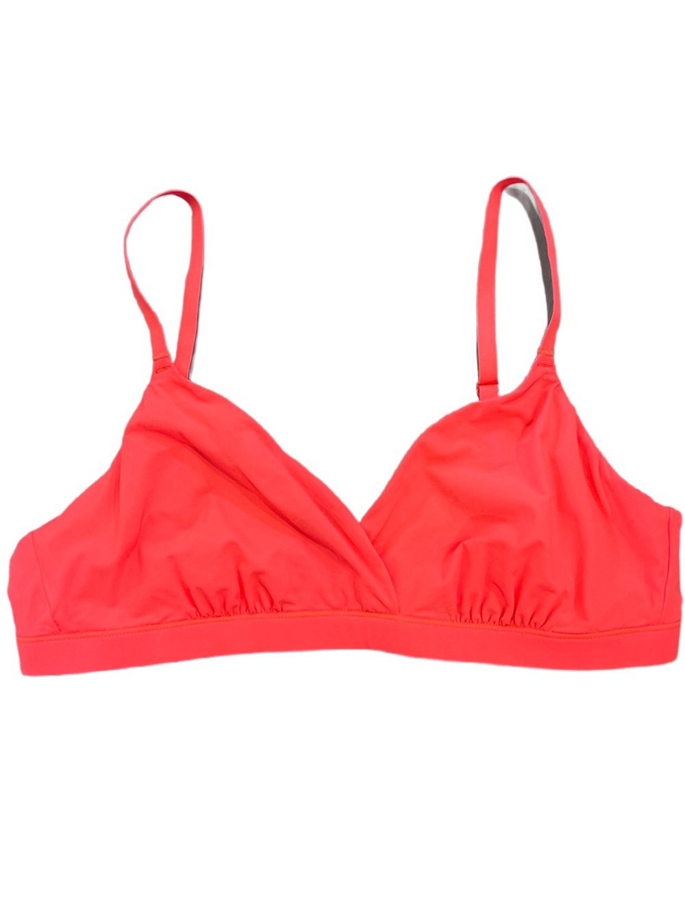 NWOT SKIMS Soft Triangle Bralette in Coral